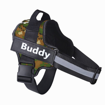 Personalized No - Pull Reflective Harness - AVERSTOR