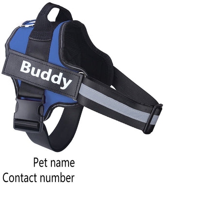 Personalized No - Pull Reflective Harness - AVERSTOR