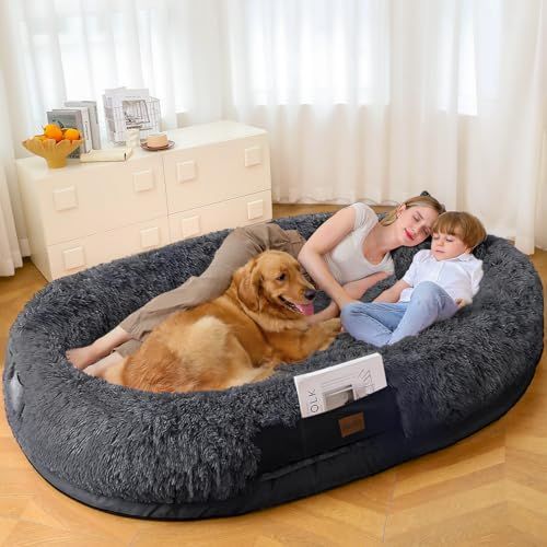 Removable & Washable Dog Bed – Adult Pet Kennel Cushion 🐶🛏️ - AVERSTOR